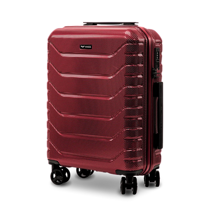 Walizka kabinowa Wings CRAKE 20" WINE RED CRAKE COLLECTION