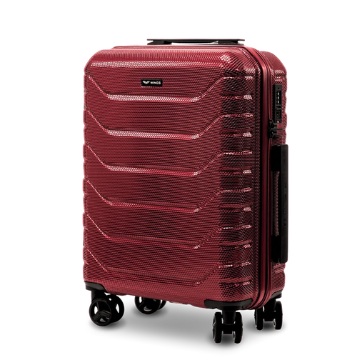 Walizka kabinowa Wings CRAKE 20" WINE RED CRAKE COLLECTION