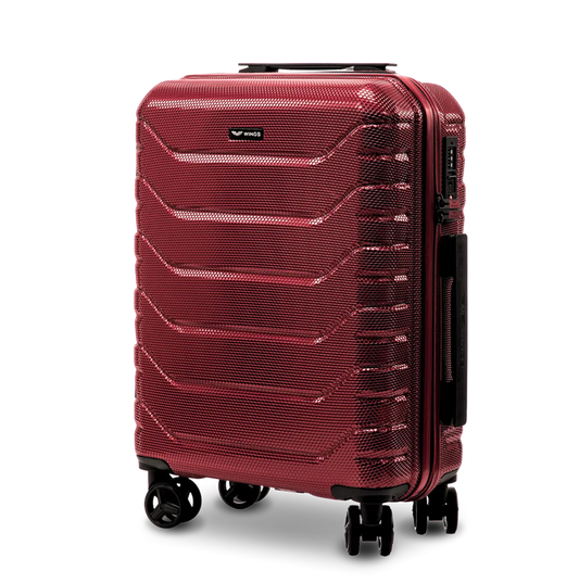 Walizka kabinowa Wings CRAKE 20" WINE RED CRAKE COLLECTION