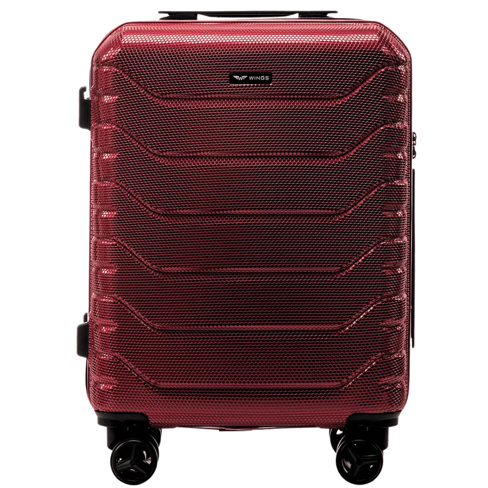 Walizka kabinowa Wings CRAKE 20" WINE RED CRAKE COLLECTION