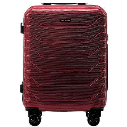 Walizka kabinowa Wings CRAKE 20" WINE RED CRAKE COLLECTION