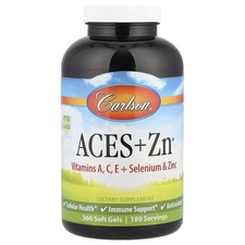 Carlson Labs ACES + Zn 60 Softgels