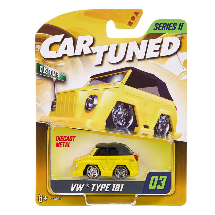 VW Thing in CarTuned brand packaging on a white background