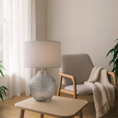 Cassie Table Lamp Grey by Urban Style