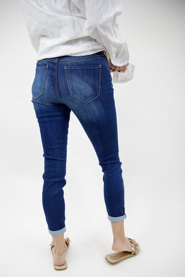 Cello Mid Rise Pull On Jeans *Final Sale*