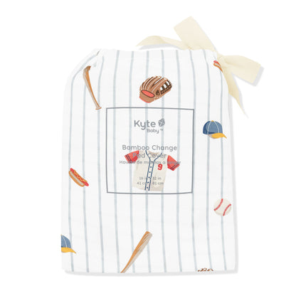 Change Pad Cover in Home Run shown in its packaging