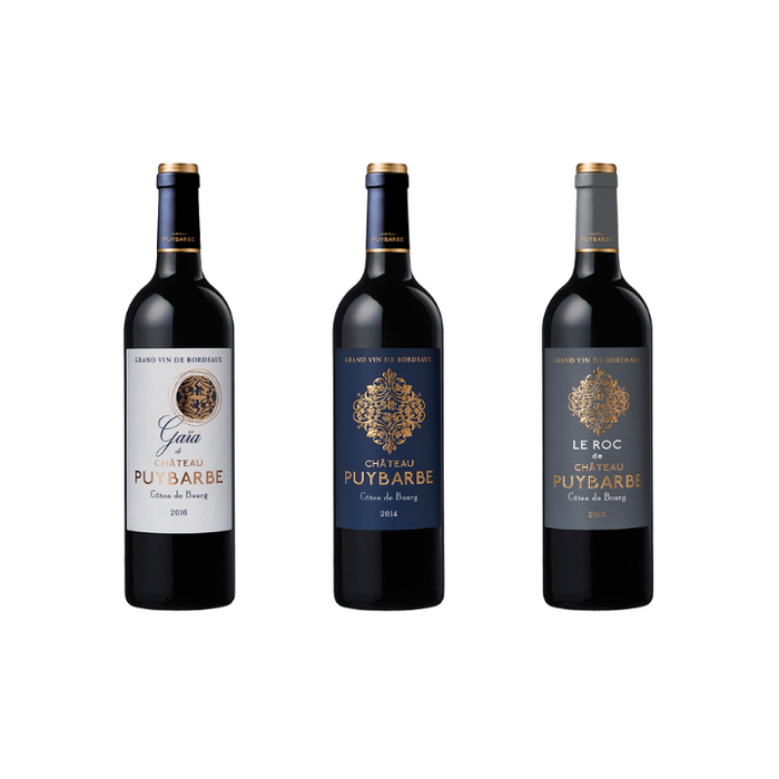 Chateau Puybarbe, Bordeaux Trio