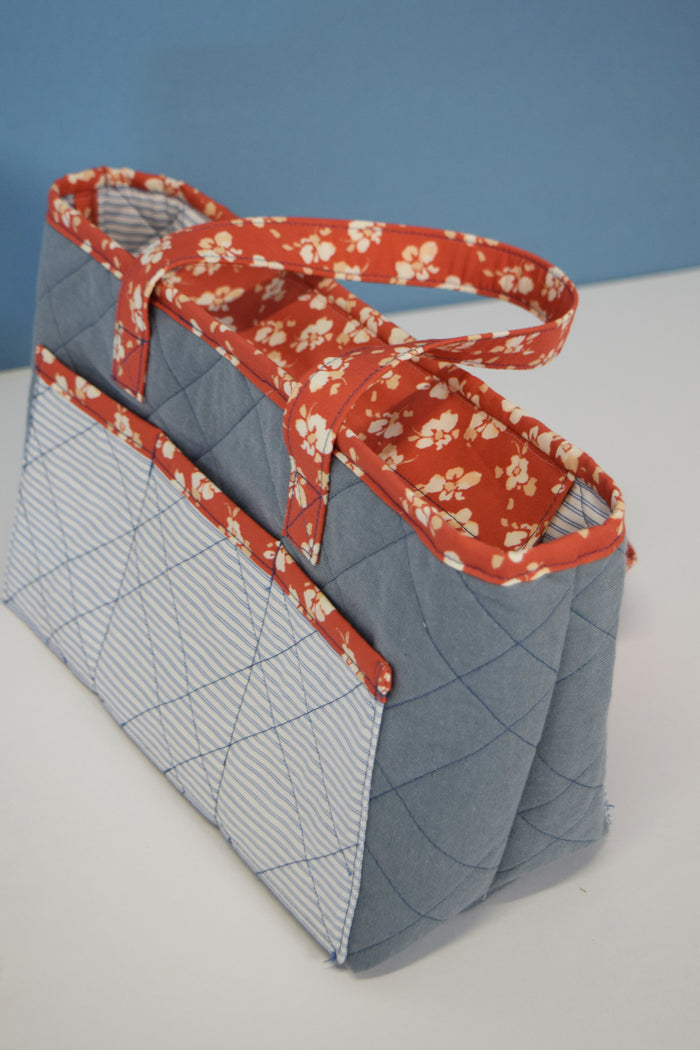 Cheri Poppins Bag- Blue