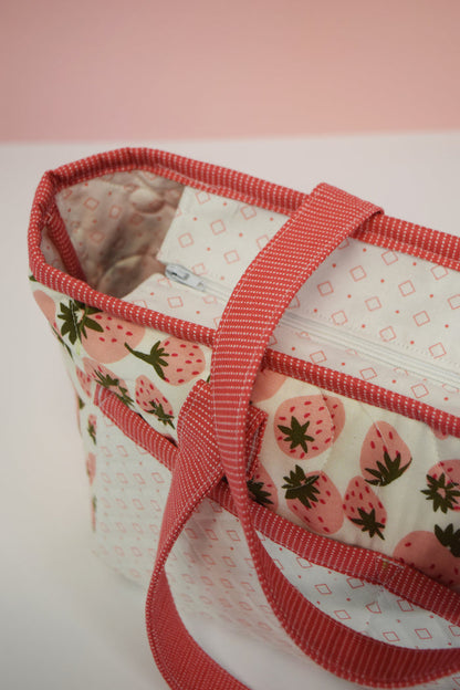 Cheri Poppins Bag- Strawberry