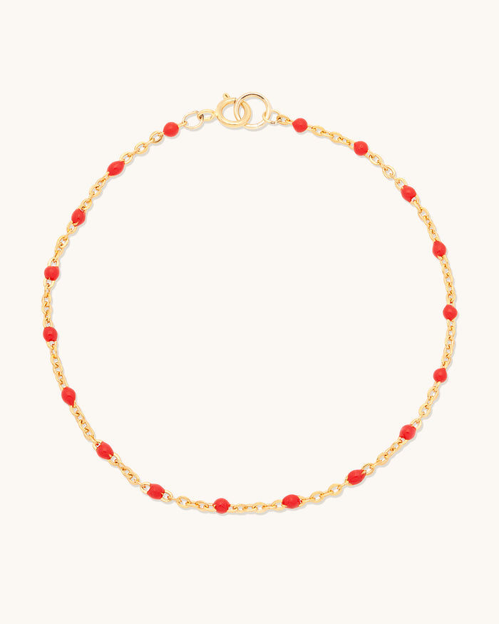 Cherry Candy Chain Anklet