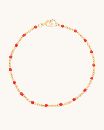 Cherry Candy Chain Anklet