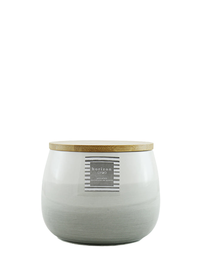 Ciroa Horizon Porcelain Small Storage Jar White