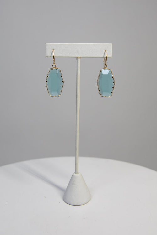 Classic Crystal Drop Earrings