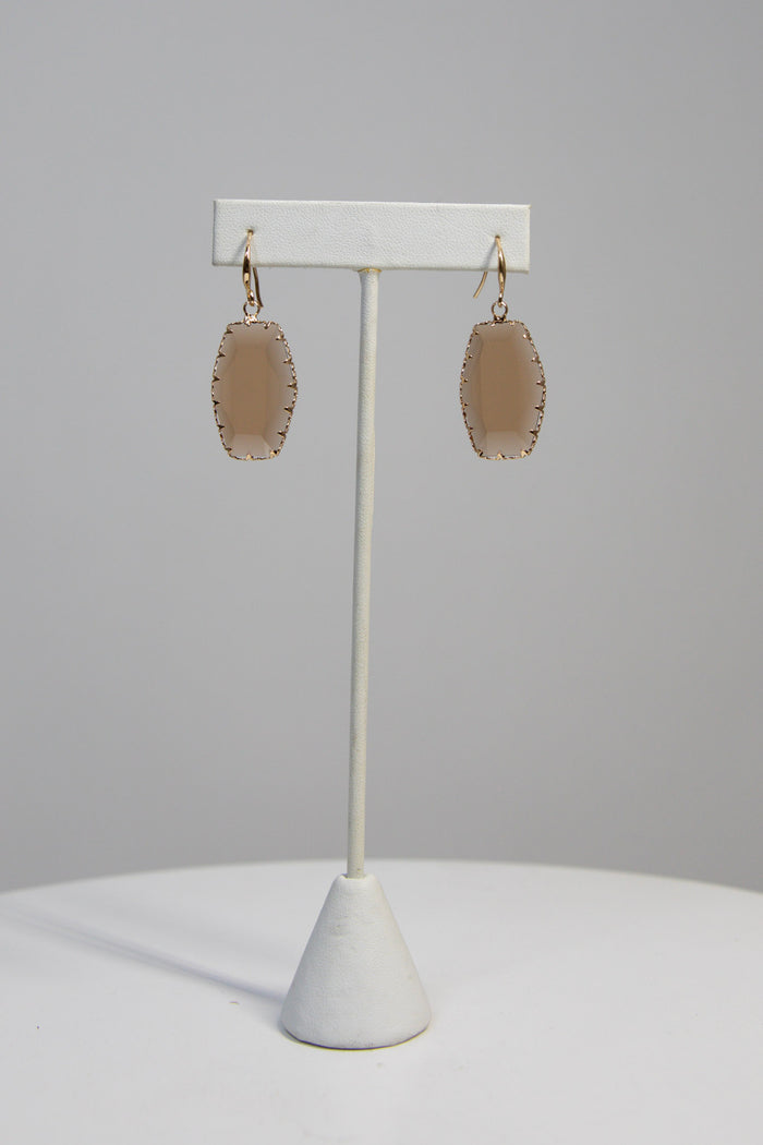 Classic Crystal Drop Earrings