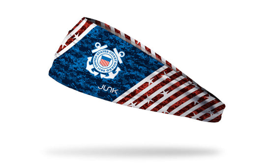 Coast Guard: Red White and Blue Big Bang Lite Headband - View 1
