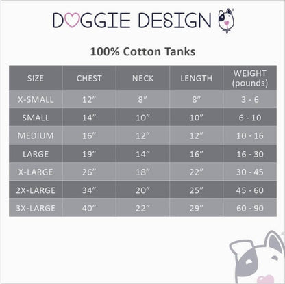 Doggie Design Tee's Conversation Hearts Valentines Raspberry Sorbet Dog Shirt