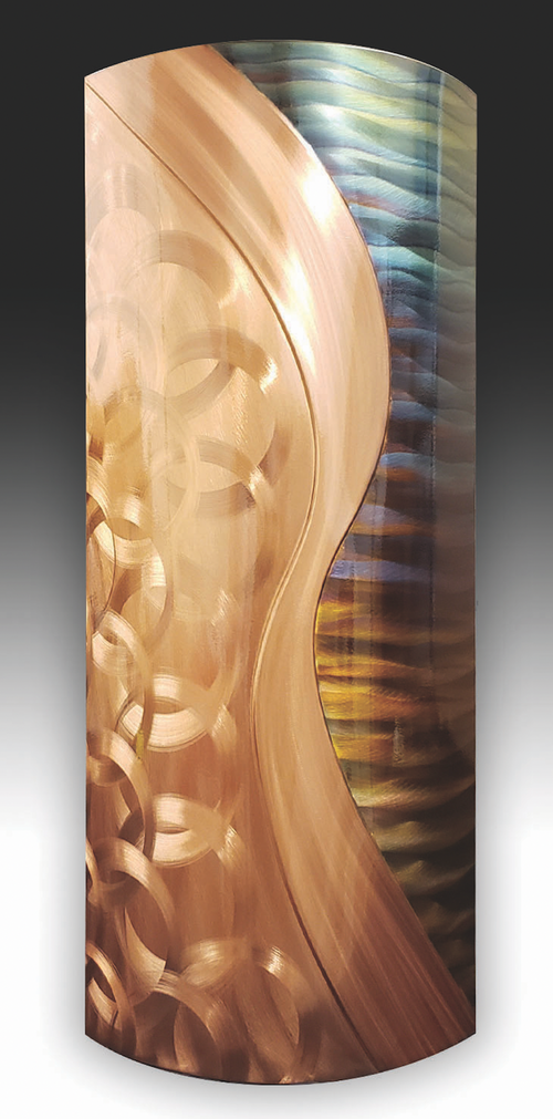 Copper Curves II 8X17