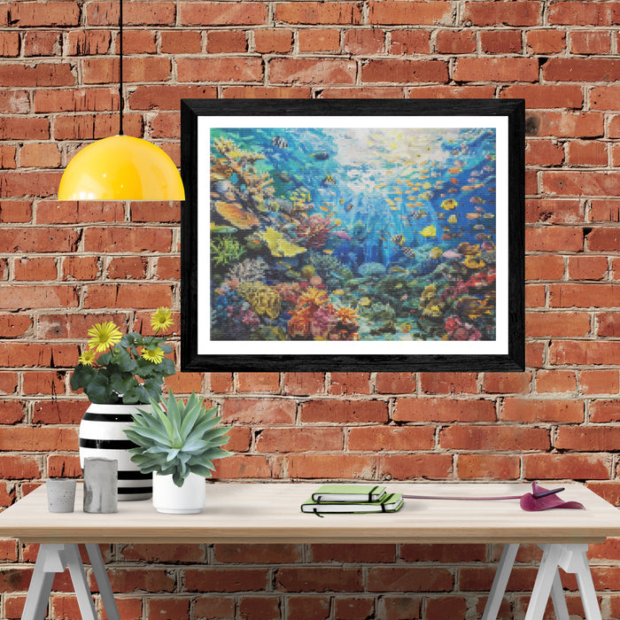 Coral Reef Underwater Scene