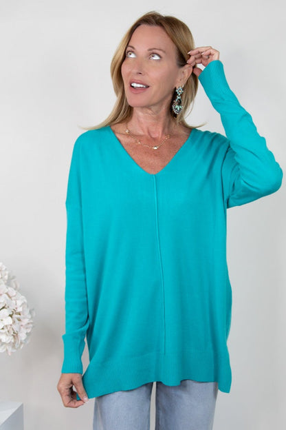 Cozy Up V Neck Sweater