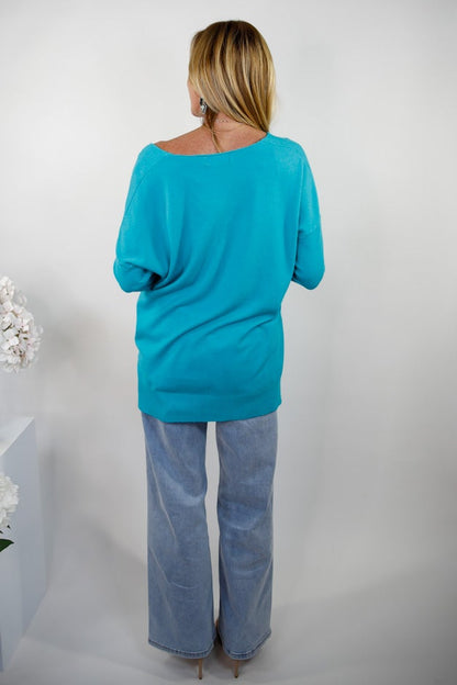 Cozy Up V Neck Sweater