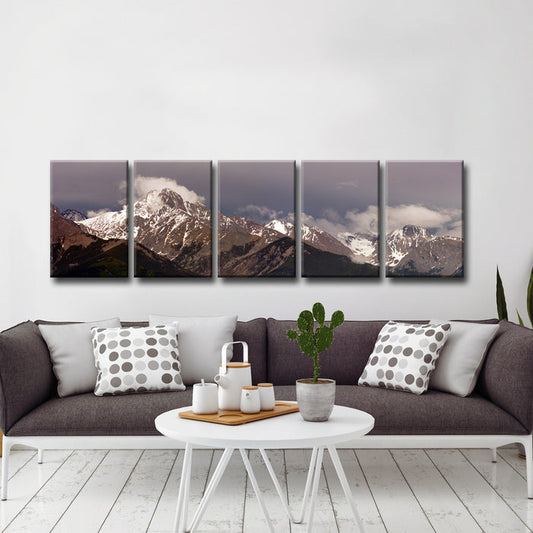 Crestone Peaks' Wrapped Canvas Wall Art Set