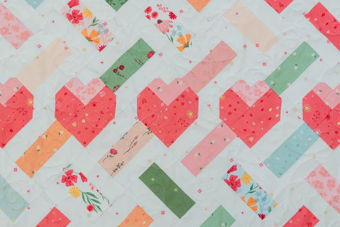 Cross My Heart Table Runner (Downloadable Pattern)