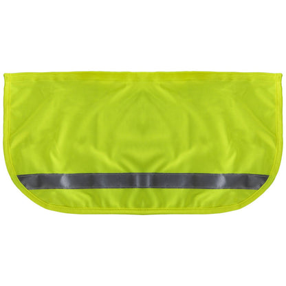 Lift Safety DAX full brim sunshade showing the extended neck shade coverage