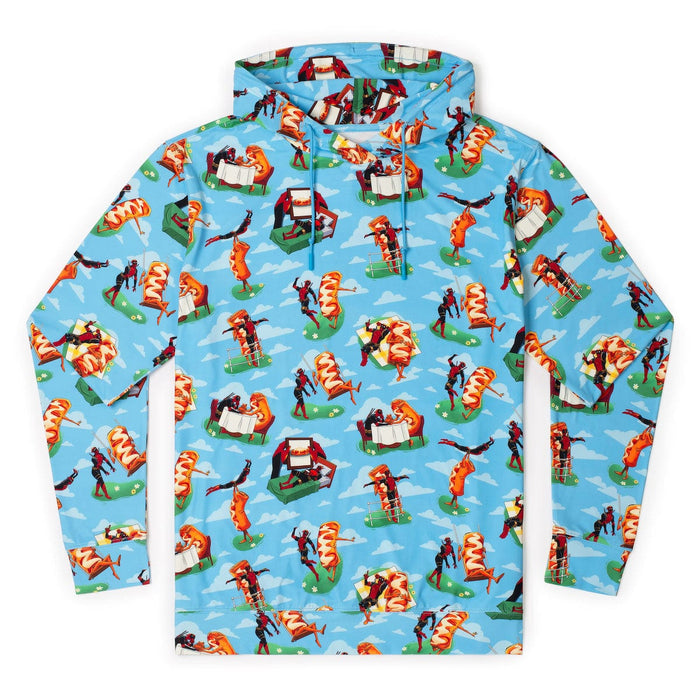 RSVLTS XS Marvel Performance Hoodie Deadpool "Chimichanga Dreams" – Performance Hoodie