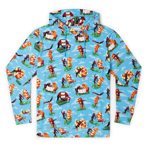 RSVLTS XS Marvel Performance Hoodie Deadpool "Chimichanga Dreams" – Performance Hoodie