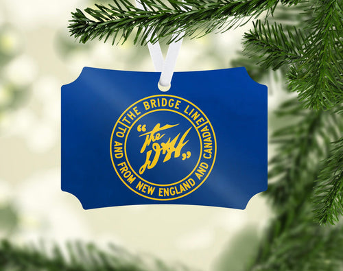Delaware & Hudson RR - The Bridge Line- Ornament