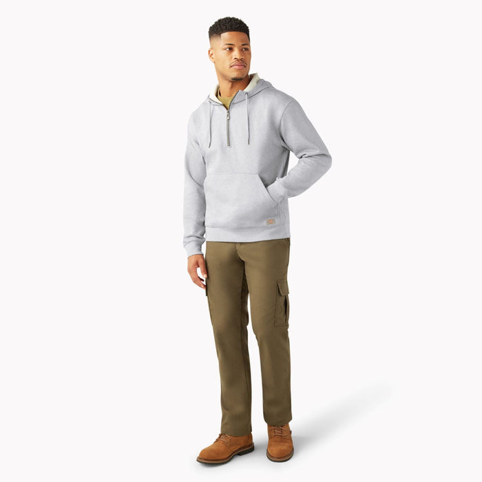 Dickies Men's Durable Water Repellent Quarter Zip Hoodie Sweatshirts & Hoodies Dickies