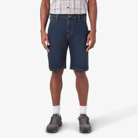 Dickies Men's Flex Utility 10" Denim Short Shorts Dickies Denim Dark Wash 30