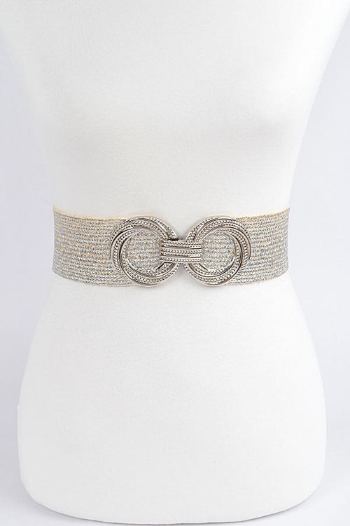 Double Buckle Stretch Belt