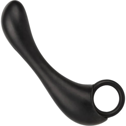 CalExotics® Dr. Joel Kaplan Silicone Prostate Locator - Ergonomic Anal Probe Black