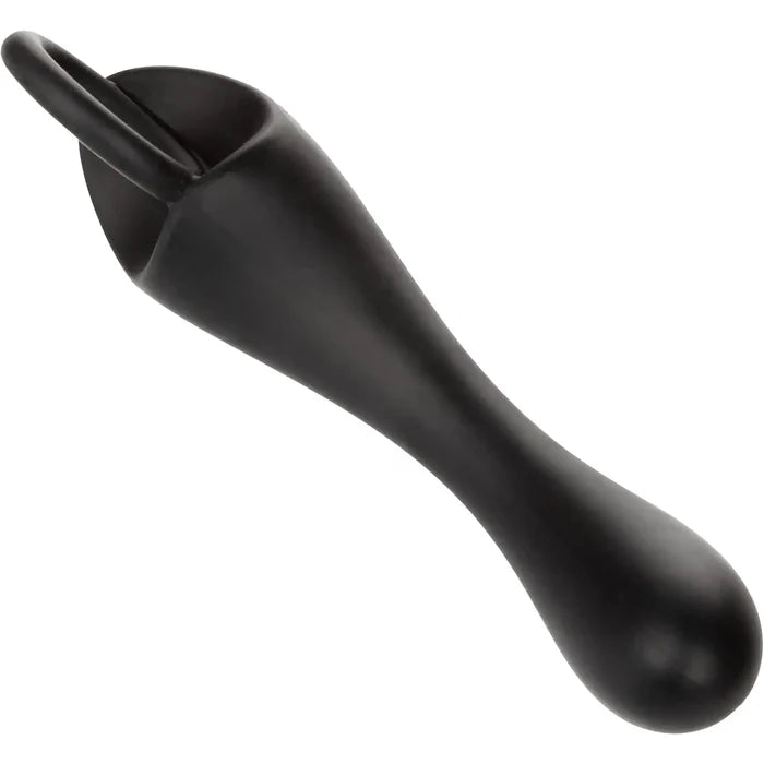 CalExotics® Dr. Joel Kaplan Silicone Prostate Locator - Ergonomic Anal Probe Black