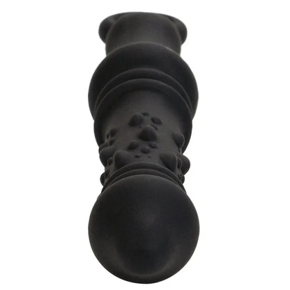 CalExotics® Dr. Joel Kaplan Silicone Prostate Probe - Textured Anal Stimulator Black