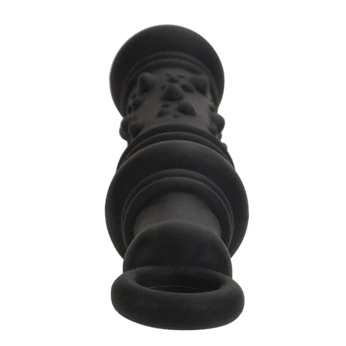 CalExotics® Dr. Joel Kaplan Silicone Prostate Probe - Textured Anal Stimulator Black