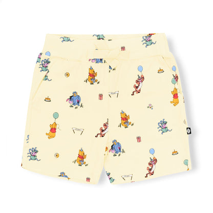 Product photo of the Drawstring Short in Winnie the Pooh Celebration