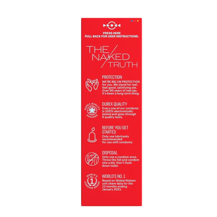 Durex® Extra Sensitive Lubricated Condoms 12 - Pack - 12-Pack