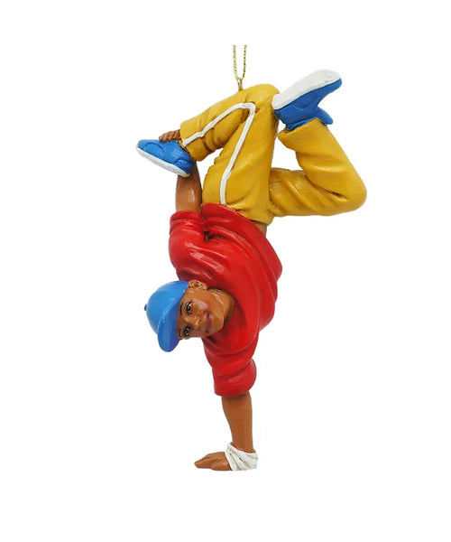 E1008 Boy Hip Hop Dancer Ornament