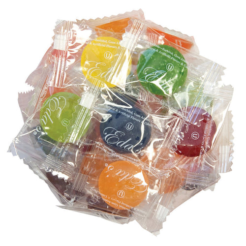 Eda's Sugar Free Assorted Fruit Hard Candy - 15 LB