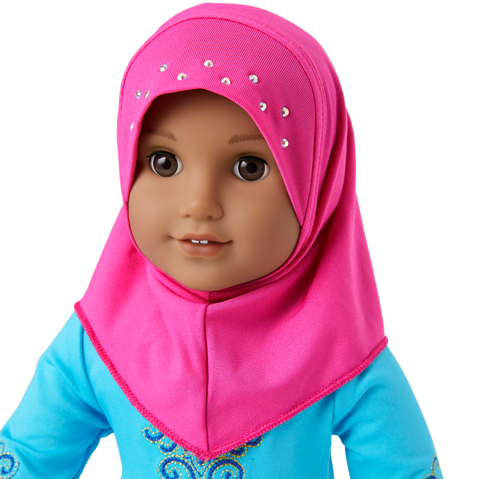 Eid al-Fitr Celebration Outfit for 18-inch Dolls