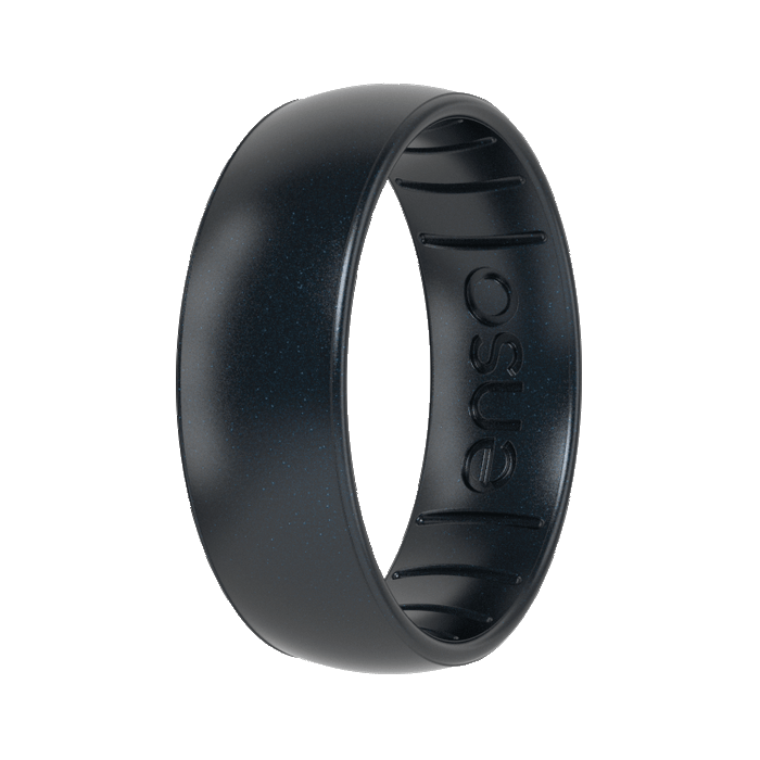 Elements Classic Silicone Ring - Black Pearl
