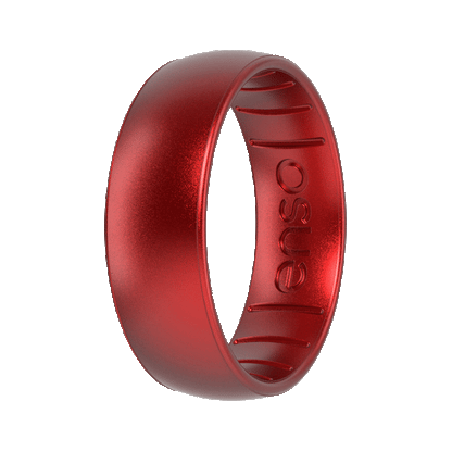 Elements Classic Silicone Ring - Ruby