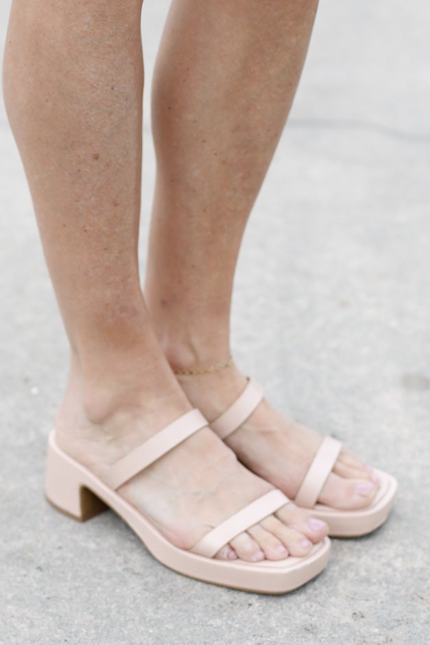 Emily 2-Strap Wedge Shoes *Final Sale*