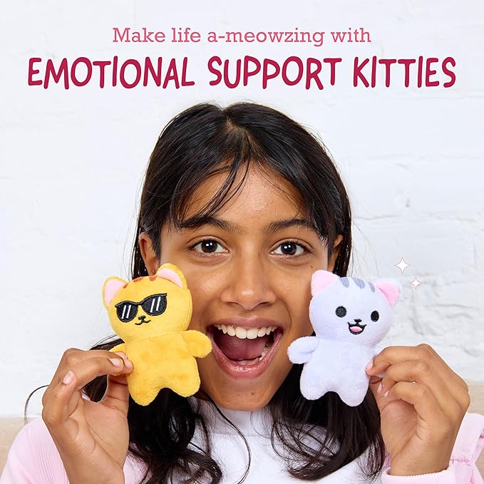 Emotional Support Kitties Set of 5 Plush Toys by What Do You Meme - Owl & Goose Gifts