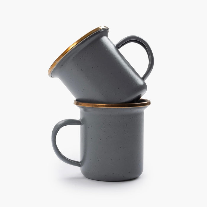 Enamel Espresso Cup Set
