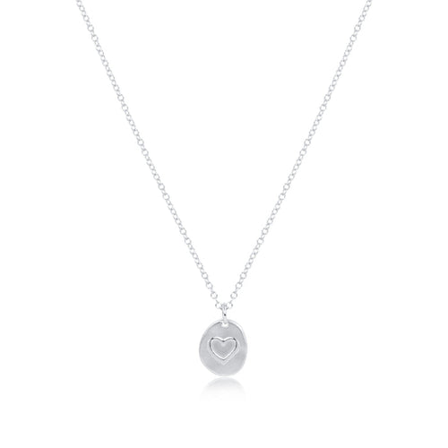 Enewton - 16" Necklace Sterling - Inspire Love Small Sterling Charm - Findlay Rowe Designs