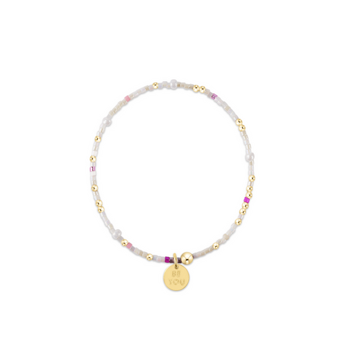 Enewton - Egirl Hope Unwritten Bracelet - With Sprinkles On Top - Be You Small Gold Disc - Findlay Rowe Designs