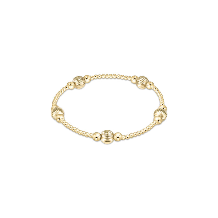 Enewton - Purpose Dignity 6mm Bead Bracelet - Gold - Findlay Rowe Designs